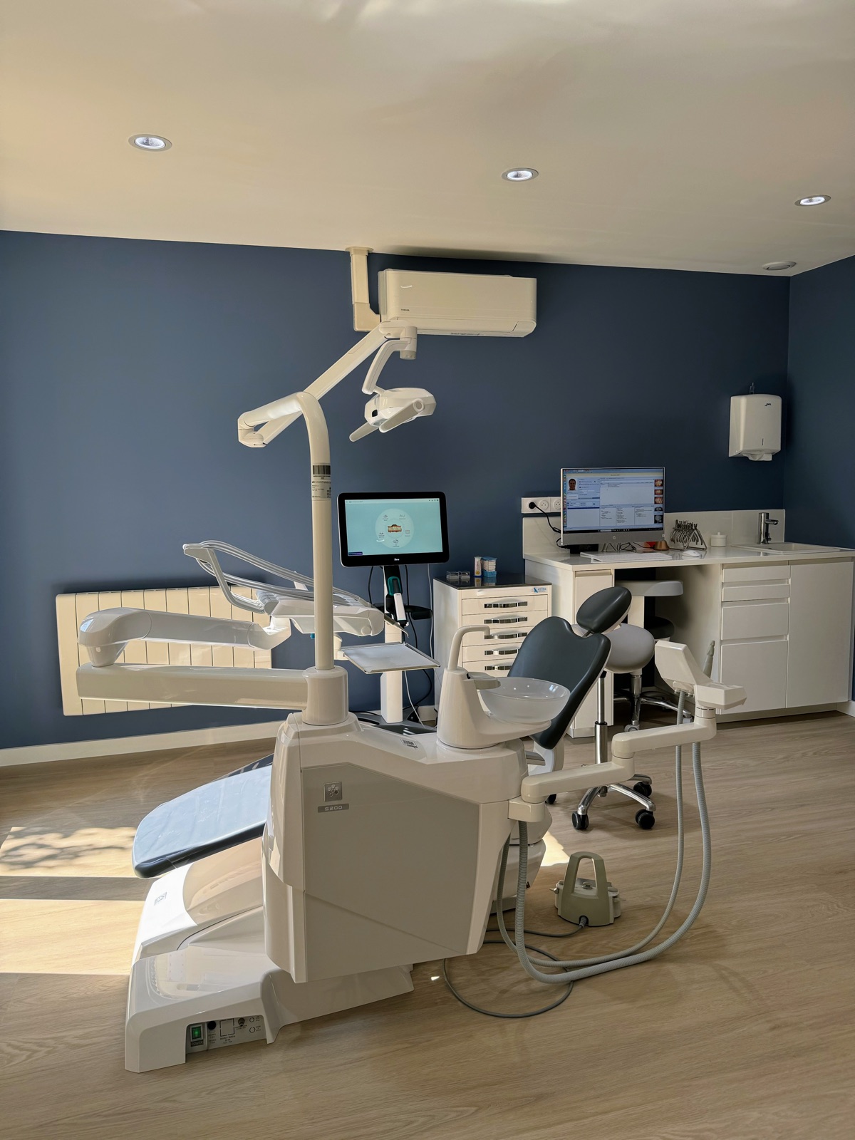 Salle de soins orthodontiques du cabinet